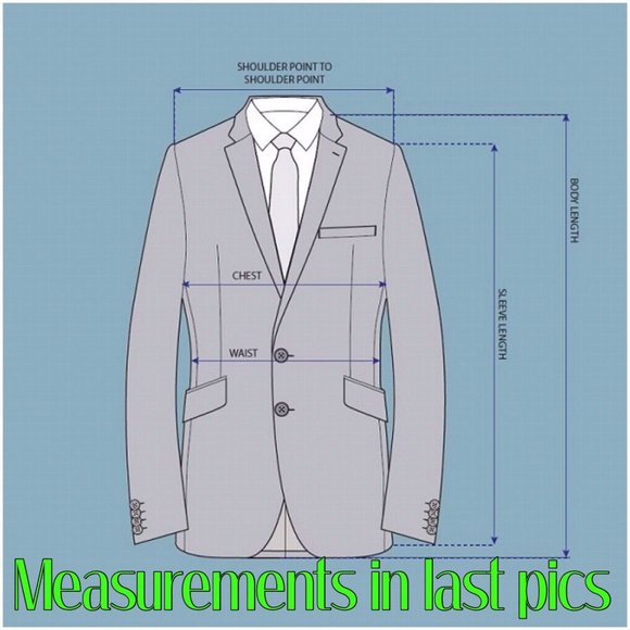 Alfani Mens Blue Blazer Sport Coat Sport Jacket 44L Slim Men Button Suit Class‎ - Picture 8 of 13